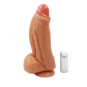 Pênis Dildo Realístico Grosso. Vibra. Com ventosa. 21cm x 6,5 cm