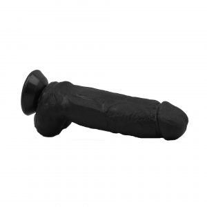 Pênis Dildo Grande E Grosso Com Ventosa Preto 22x6 cm - Image 2