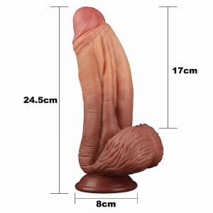 Pênis Ultra Realístico Grande E Grosso Fixação Intensa 17,4cm Penetráveis - Image 2