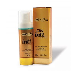 Cliv Intt Gold Gel Lubrificante Dessensibilizante Anal Extra Forte 30ml